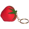 Stress Ball Keyring Strawberry